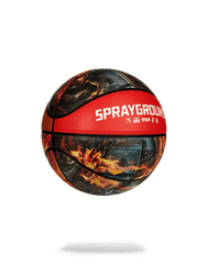 SPALDING X SHARKBBAG FIRE BASKETBALL